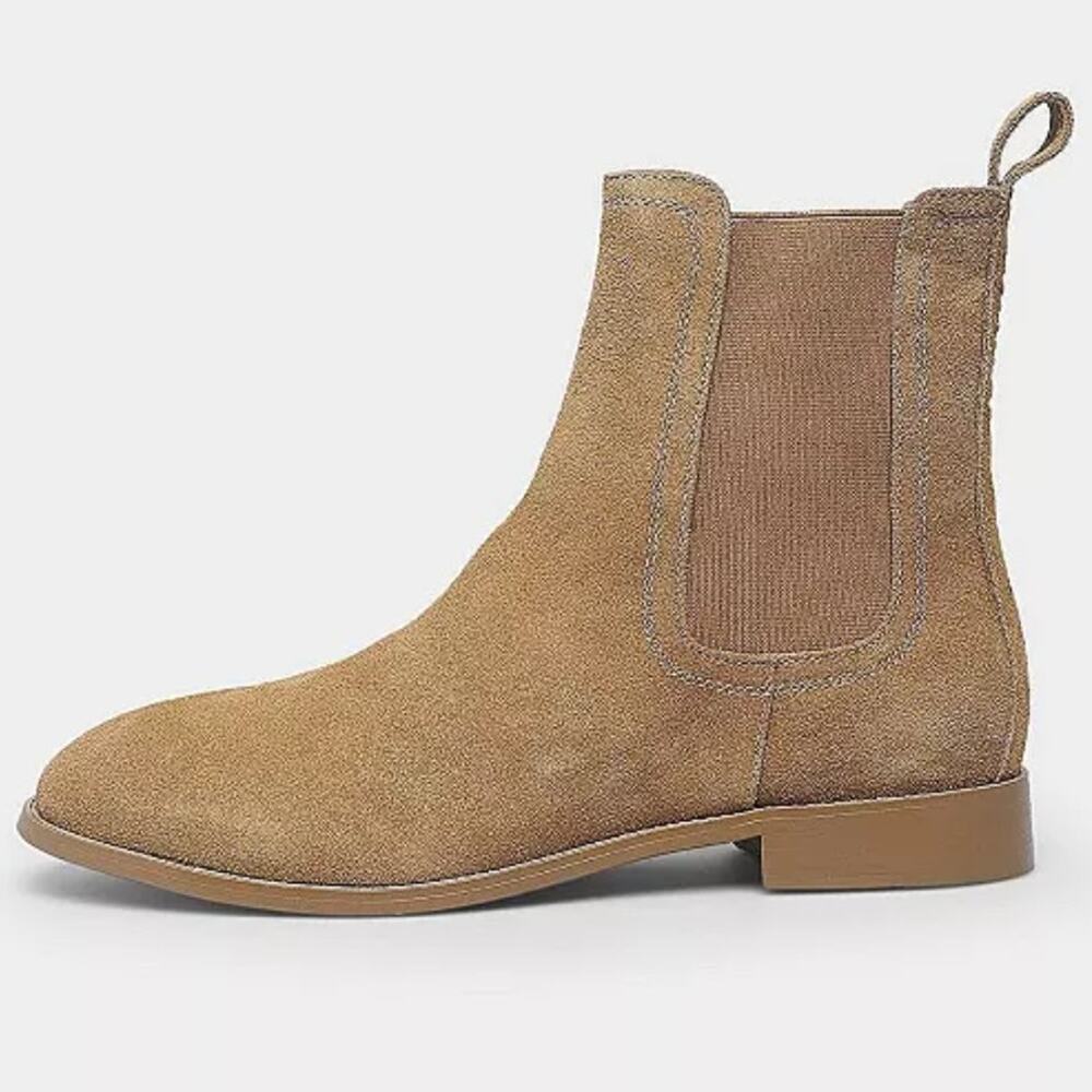 Saint Morta Men's Nomad Chelsea Boots Size 10 EU 44 Tan Round Toe NIB
